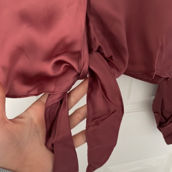 Wilfred crop tie top - Picture 3 of 3